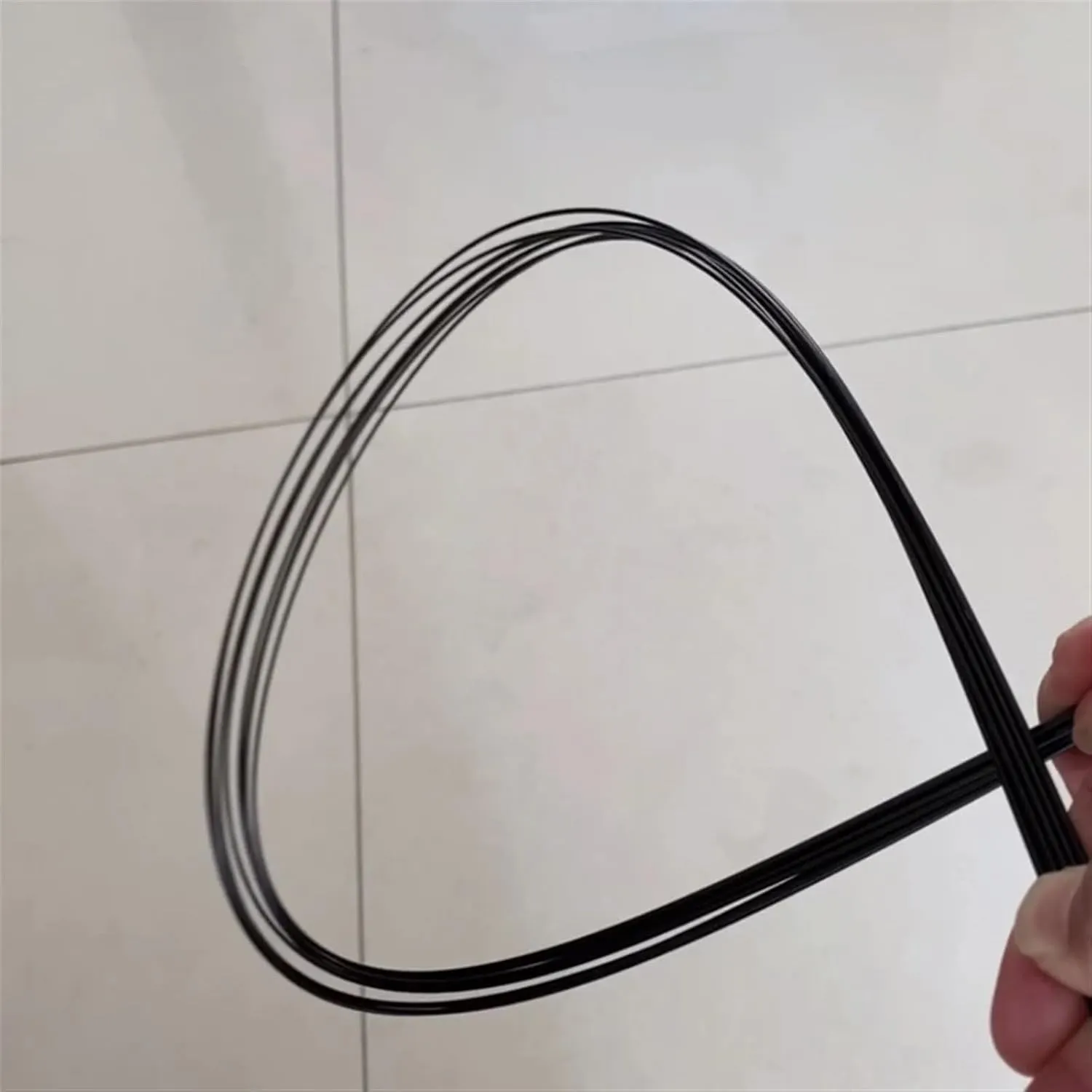 10pcs Small Size Carbon Fiber Rods 0.5/0.6/0.7/0.8/0.9/1/1.2/1.3/1.5/1.6/1.8/2mm for RC Plane Quadcopter Arm Manual Model 500mm Carbon Fiber Rods(0.6mm)