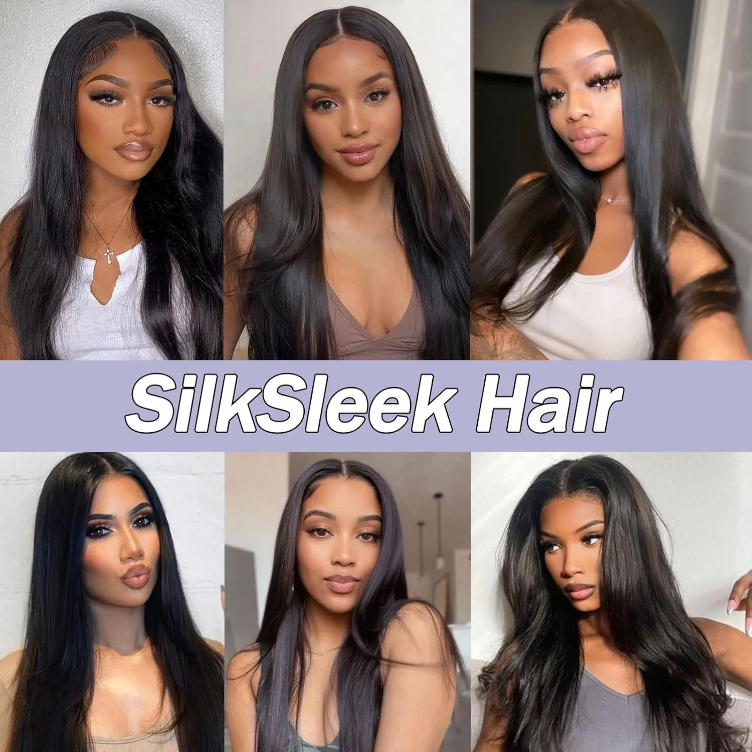 16A Indian Virgin Straight Hair Bundles - 3pcs 10/12/14 Inch Glossy Raw Hair Extensions for Black Women - 100% Unprocessed Temple Hair, Shed-Free & Silk Press Perfected