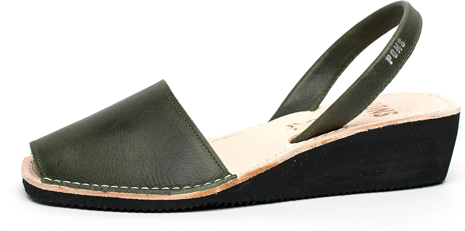 2021 - Avarca Wedge - Forest Green - 34 (US 4)
