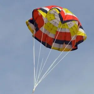 30-inch Ripstop Nylon Cloth Parachute for Water or Model Rocket