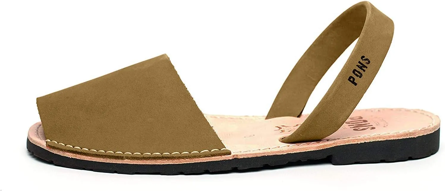 510 - Avarca Classic Style Women - Olive - Size 37 (US 7)