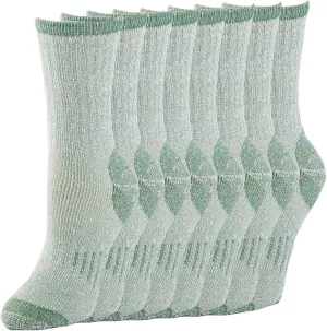 70% Merino Wool Women Crew Socks - Hiking Outdoor Athletic Thermal Thickening Cushion …