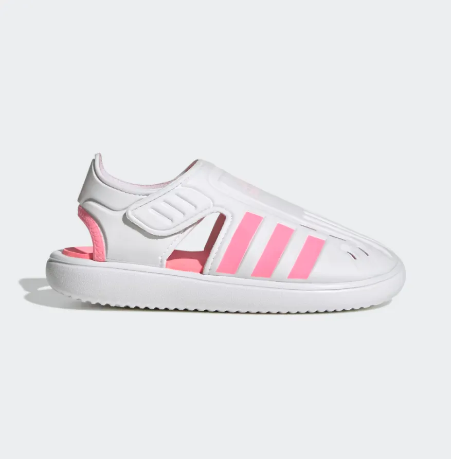adidas Water Sandals C Kids H06320 Cloud White Pink (LF)
