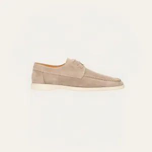Adrian Lace-Up Suede Loafer Timely resolution Site-wide sale