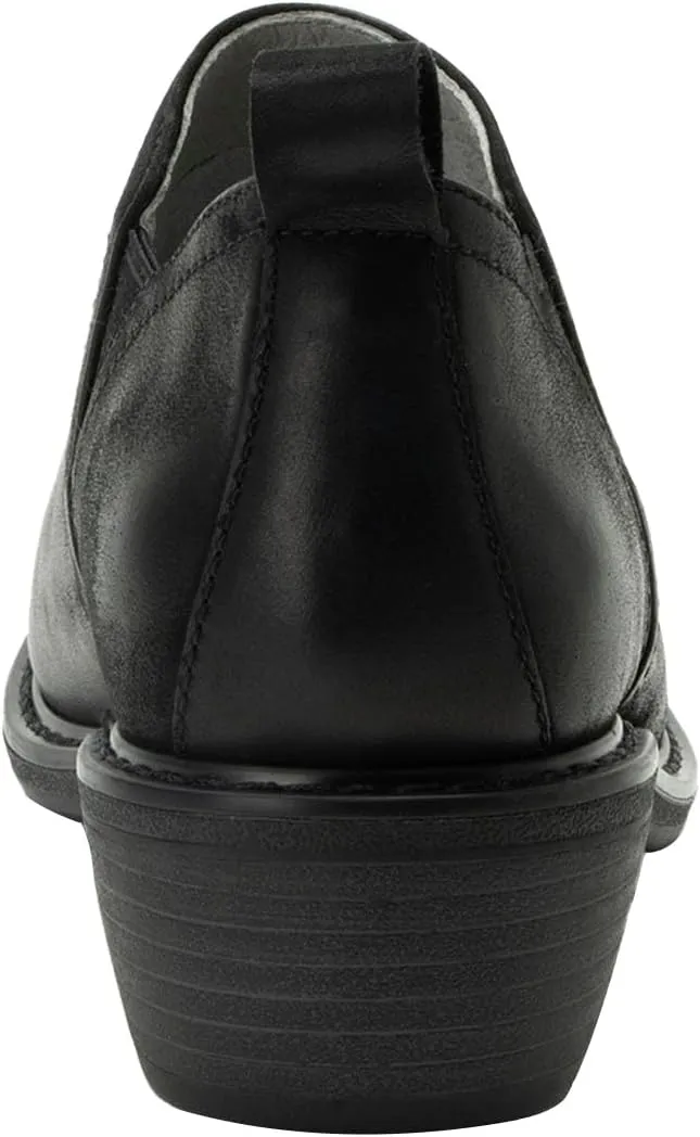 Alegria Womens Merle Slip On Leather Comfort Flat Heel Shoe