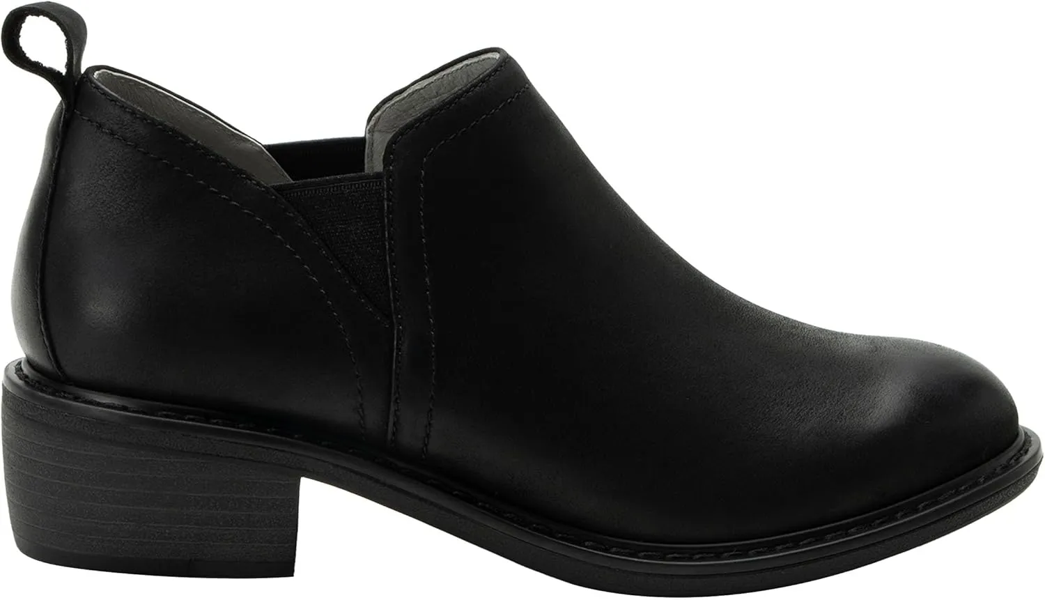 Alegria Womens Merle Slip On Leather Comfort Flat Heel Shoe