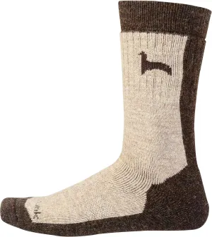 Alpaca Socks Treated with Aloe Vera for Men and Women - Medium Weight Boot Socks 1 Pair