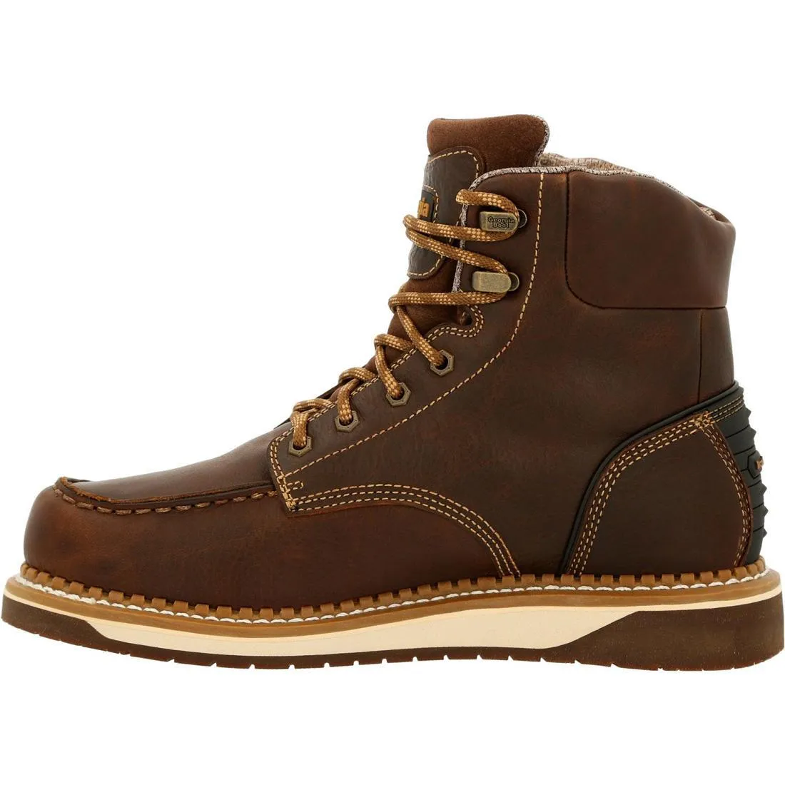 AMP LT Wedge Waterproof Moc-Toe Work Boot