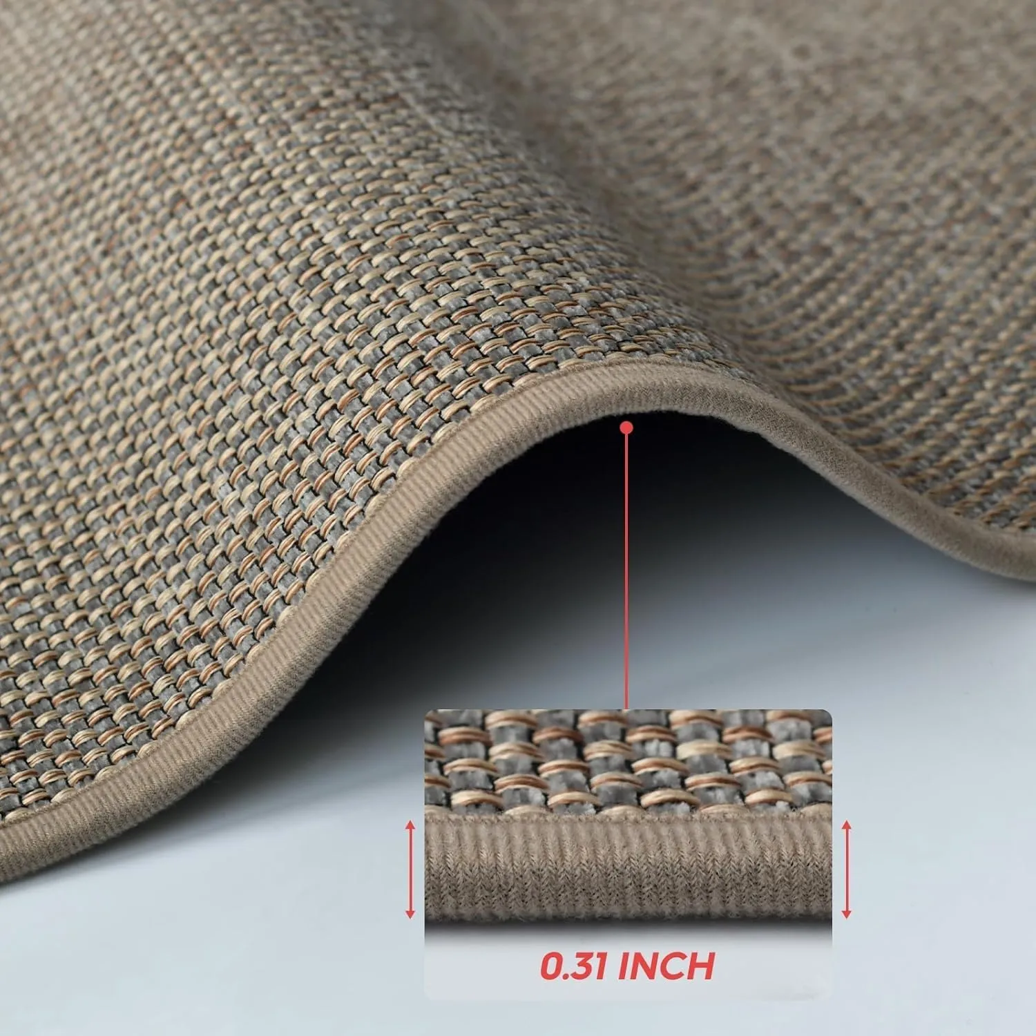 Artoid Mode Washable Non-Skid Kitchen Rugs and Mats Set of 2, Rubber Backing Kitchen Mats for Floor Front of Sink Home Decor - 17x29 and 17x47 Inch