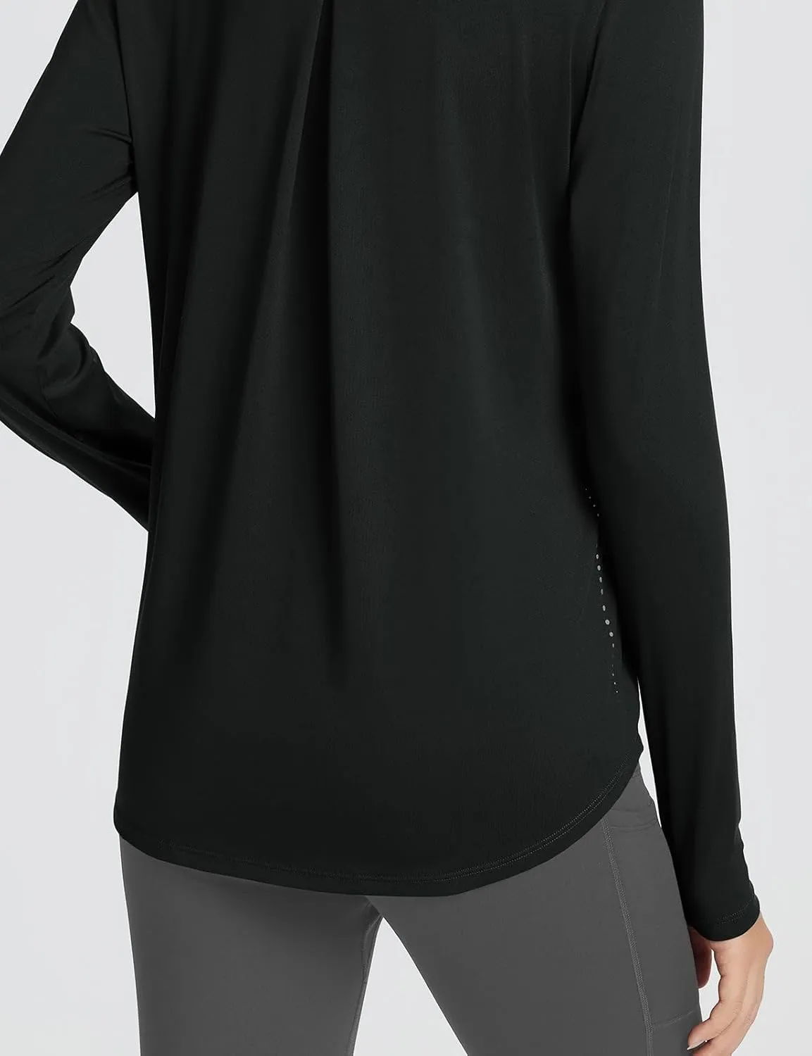 baleaf Long Sleeve Workout Tops for Women Running Athletic Shirts Active Quick Dry Lightweight Moisture Wicking