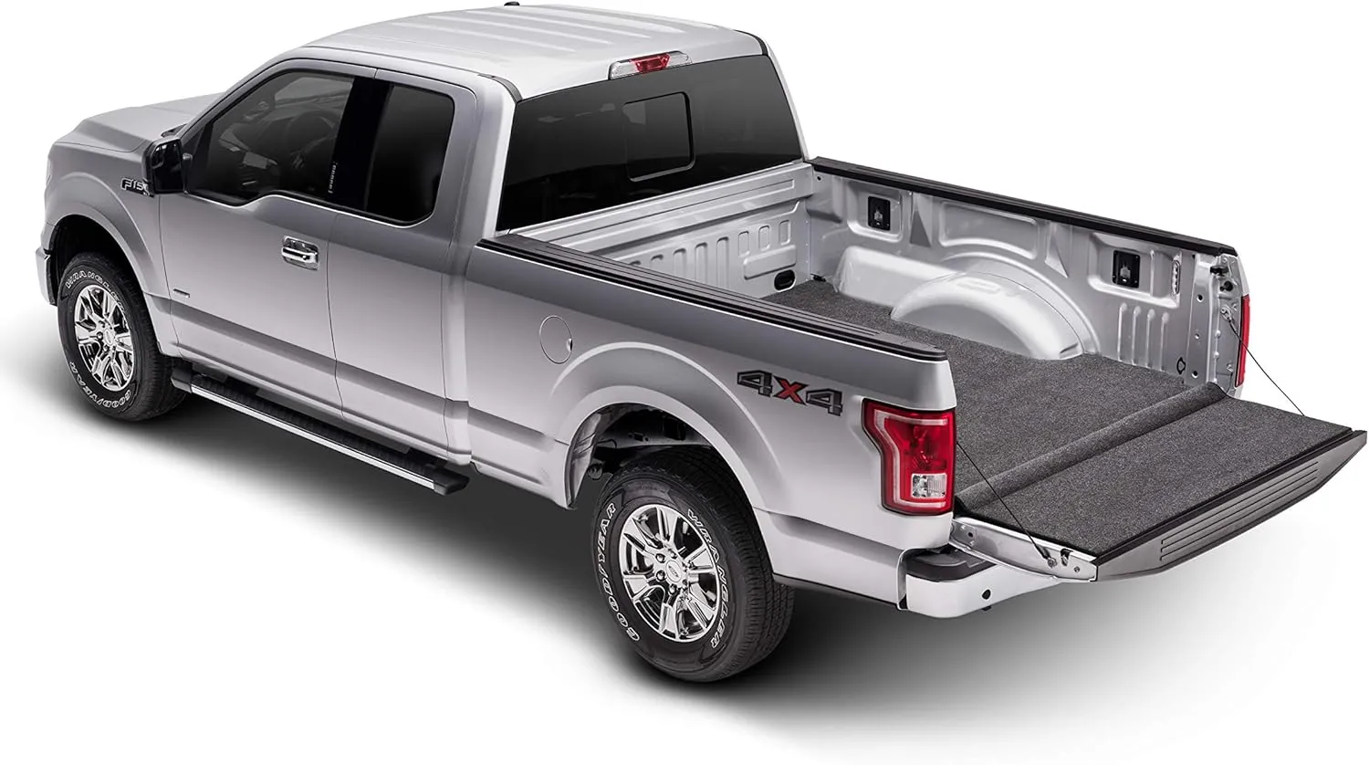 Bedrug XLT Bed Mat | Fits 2019 - 2024 Chevrolet Silverado / GMC Sierra 1500 New Body Style w/Out Mlti-Pro Tlgte, w/Out CarbonPro Bed 79.4 Bed, Charcoal Grey | XLTBMC19SBS