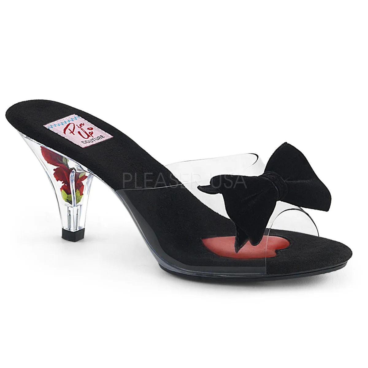 BELLE-301BOW - Clr-Blk/Clr