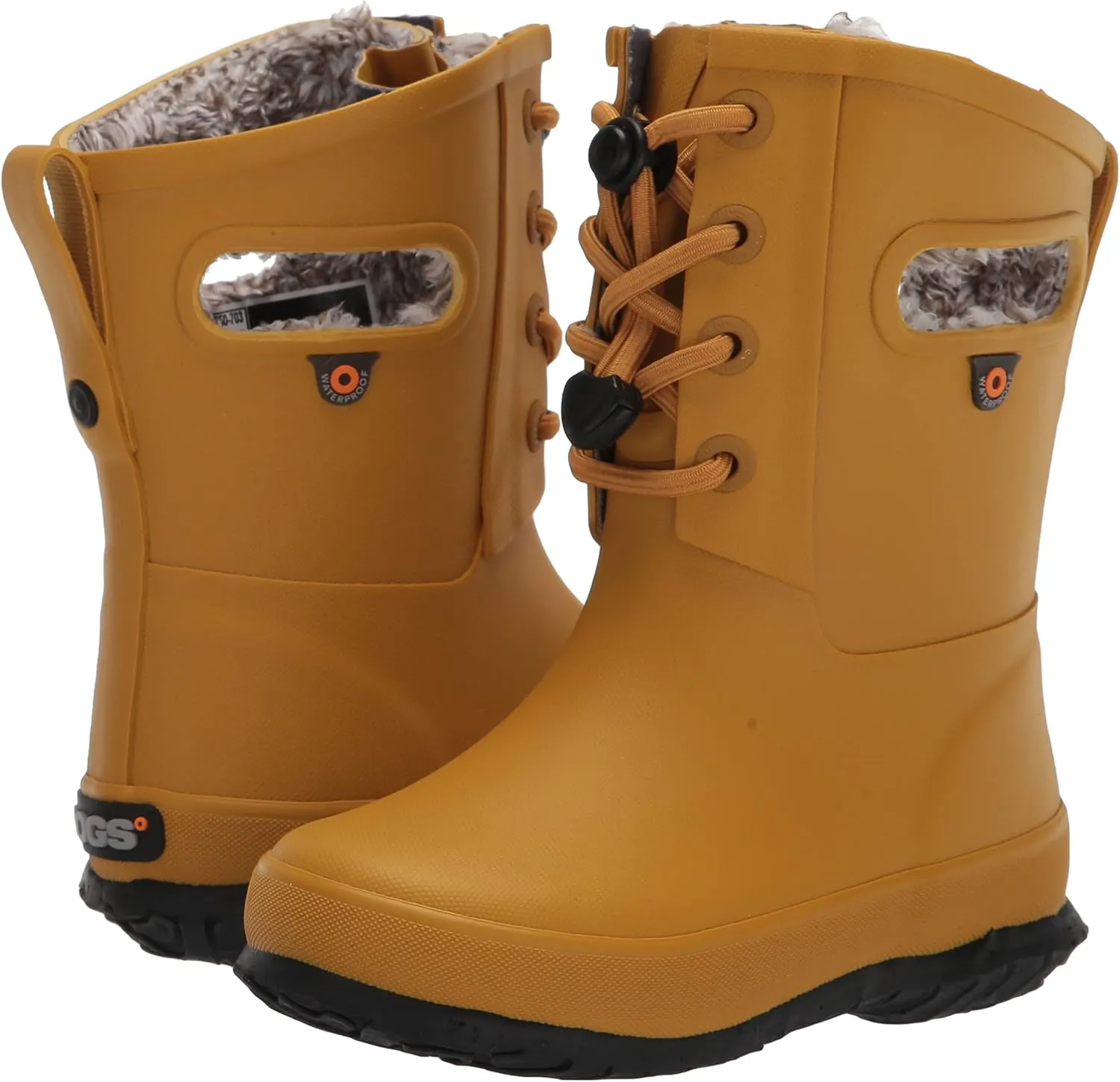 BOGS Unisex-Child Amanda Plush Lace Ii Snow Boot