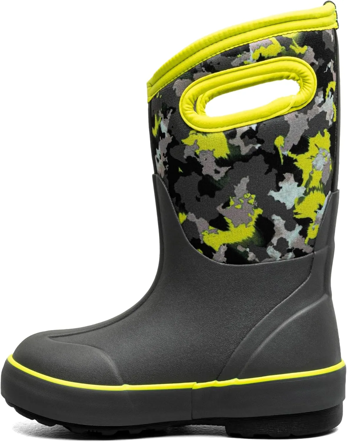 BOGS Unisex-Child Classic Ii-Camo Texture (Toddler/Little Big Kid) Rain Boot