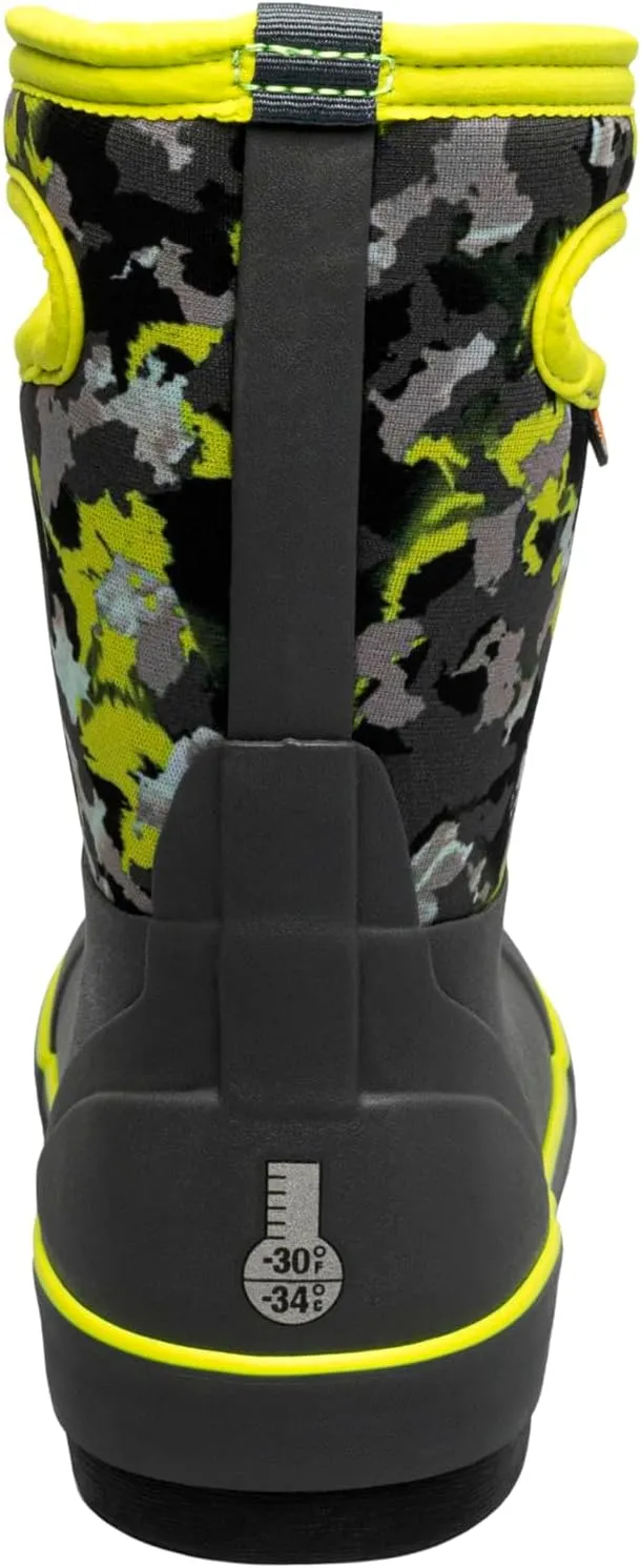 BOGS Unisex-Child Classic Ii-Camo Texture (Toddler/Little Big Kid) Rain Boot