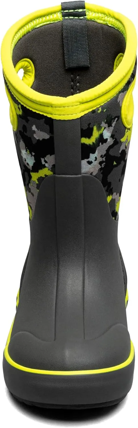 BOGS Unisex-Child Classic Ii-Camo Texture (Toddler/Little Big Kid) Rain Boot