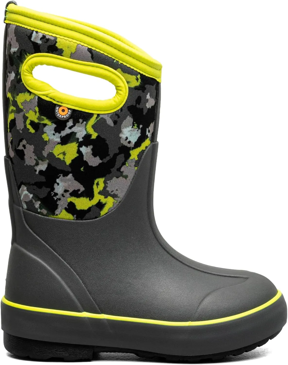 BOGS Unisex-Child Classic Ii-Camo Texture (Toddler/Little Big Kid) Rain Boot