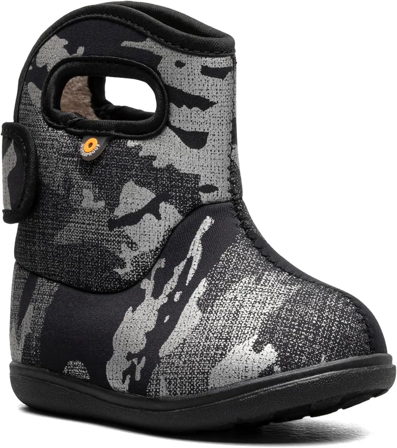 BOGS Unisex-Child Ii-New Metallic Camo (Toddler) Rain Boot