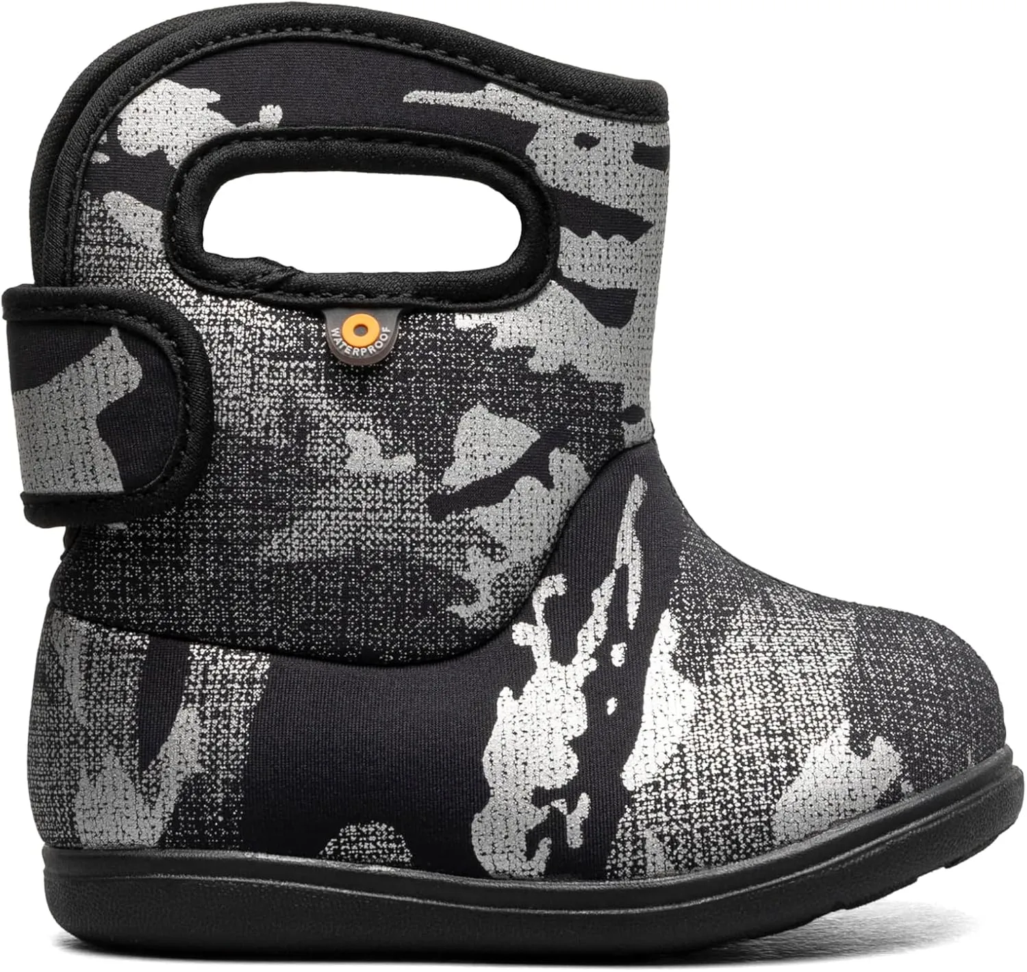BOGS Unisex-Child Ii-New Metallic Camo (Toddler) Rain Boot
