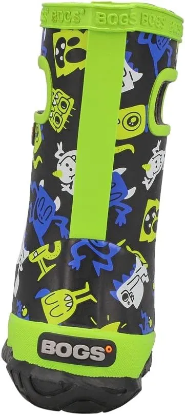 BOGS Unisex-Child Kids Skipper Waterproof Rubber Rain Boot