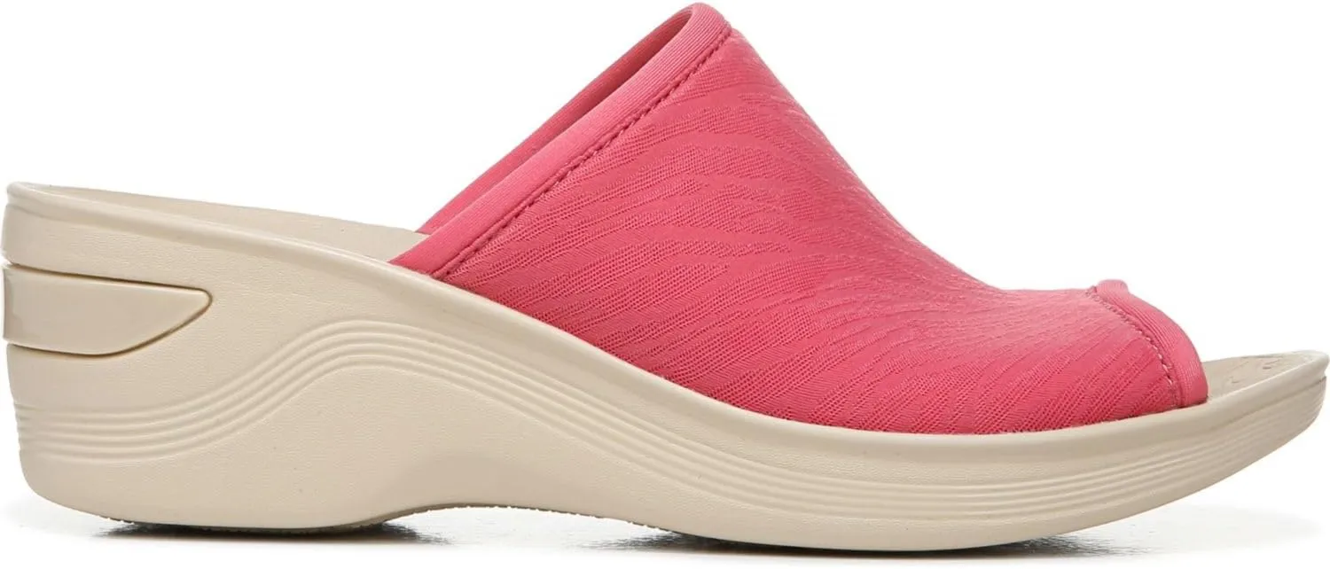 BZees Women's Deluxe Slides Sandal