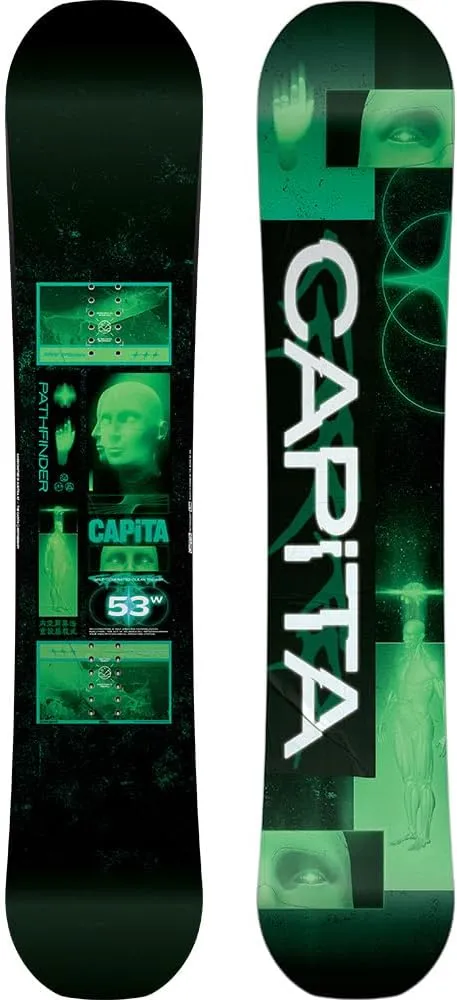 CAPiTA Pathfinder Reverse Camber Wide Mens Snowboard, 153