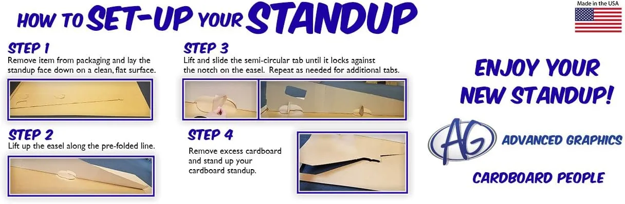 Cardboard People Film Clapper Life Size Cardboard Cutout Standup