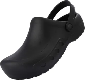 CERYTHRINA Men's Slip Resistant Work Clogs | Chef Clogs | Work Shoes