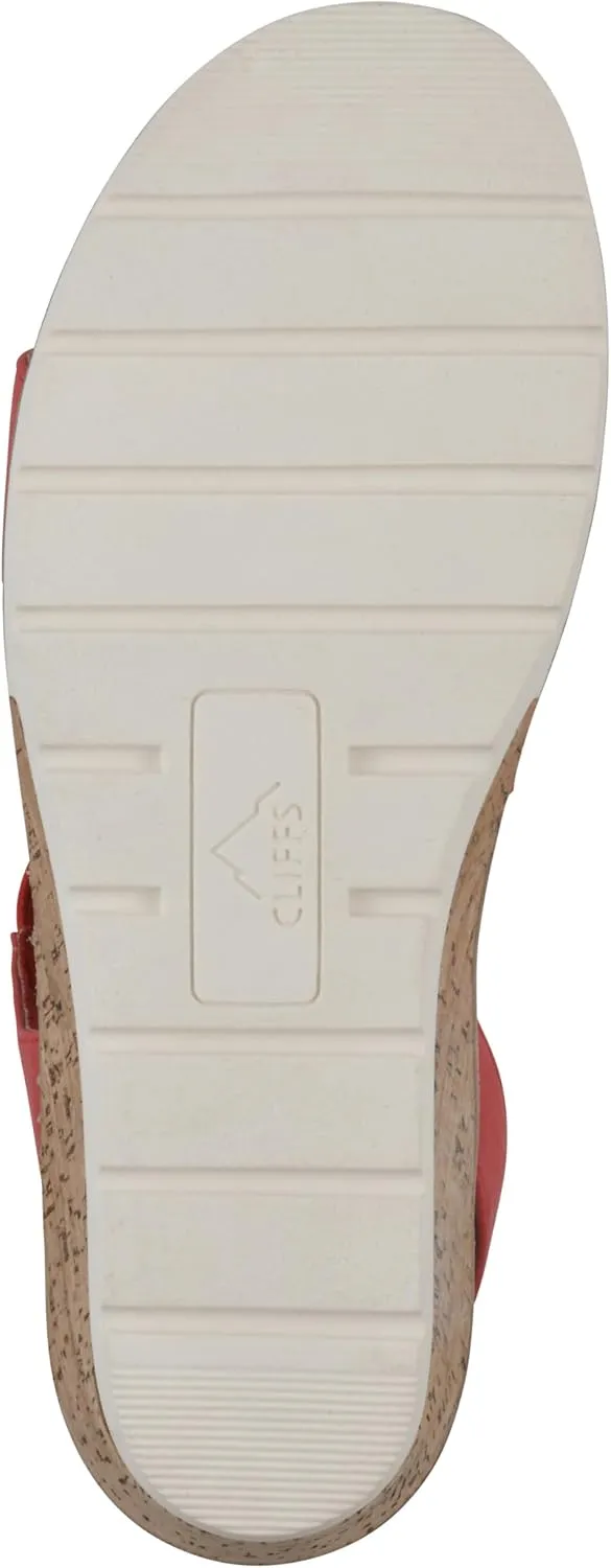 CLIFFS BY WHITE MOUNTAIN Women's Tinnley Cork Wedge Sandal