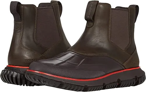 Cole Haan 4.Zerogrand Rubber/Slogger Waterproof Dark Roast Waterproof/Water Resistanten Brown 8.5 D (M)