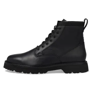 Cole Haan Mens American Classics Plain Toe Boot WP Black/Black Waterproof C37758