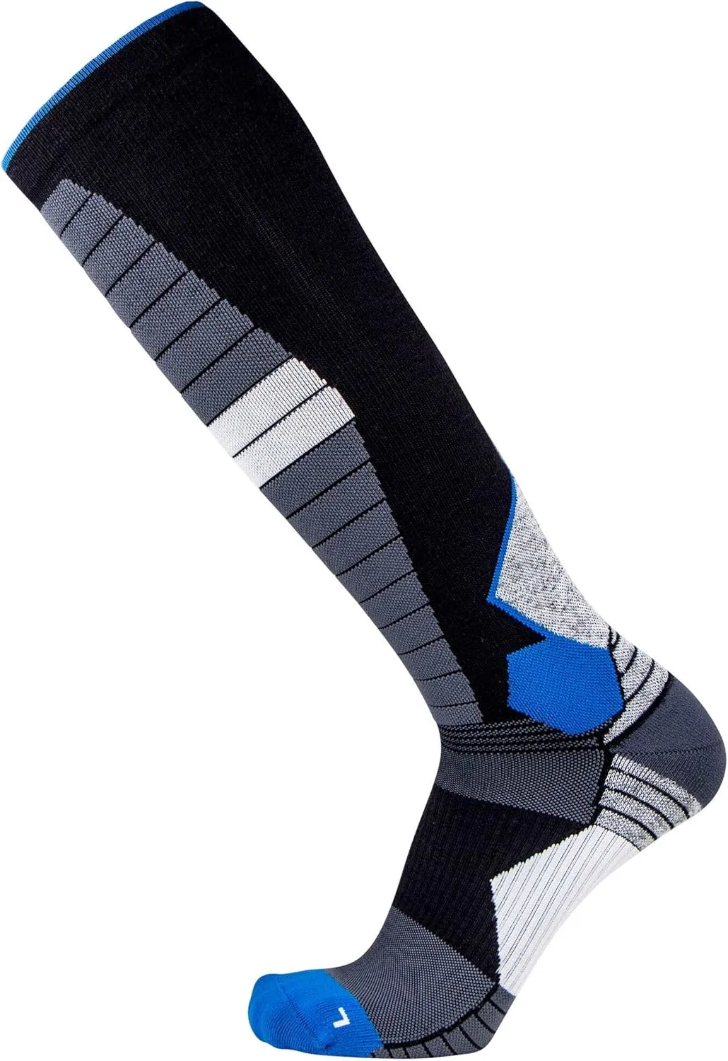 Compression Ski Socks Merino Wool – Thermal Warm Socks for Skiing, Snowboarding, OTC