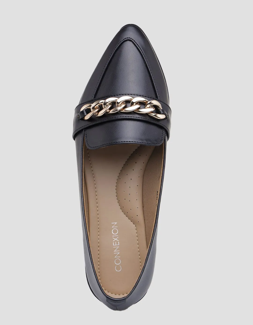 Connexion Golden Chain Sepatu Slip On Wanita