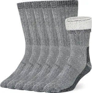 COZIA Merino Wool Socks for Men and Women Warm thermal Boot Hiking Socks 3 Pairs