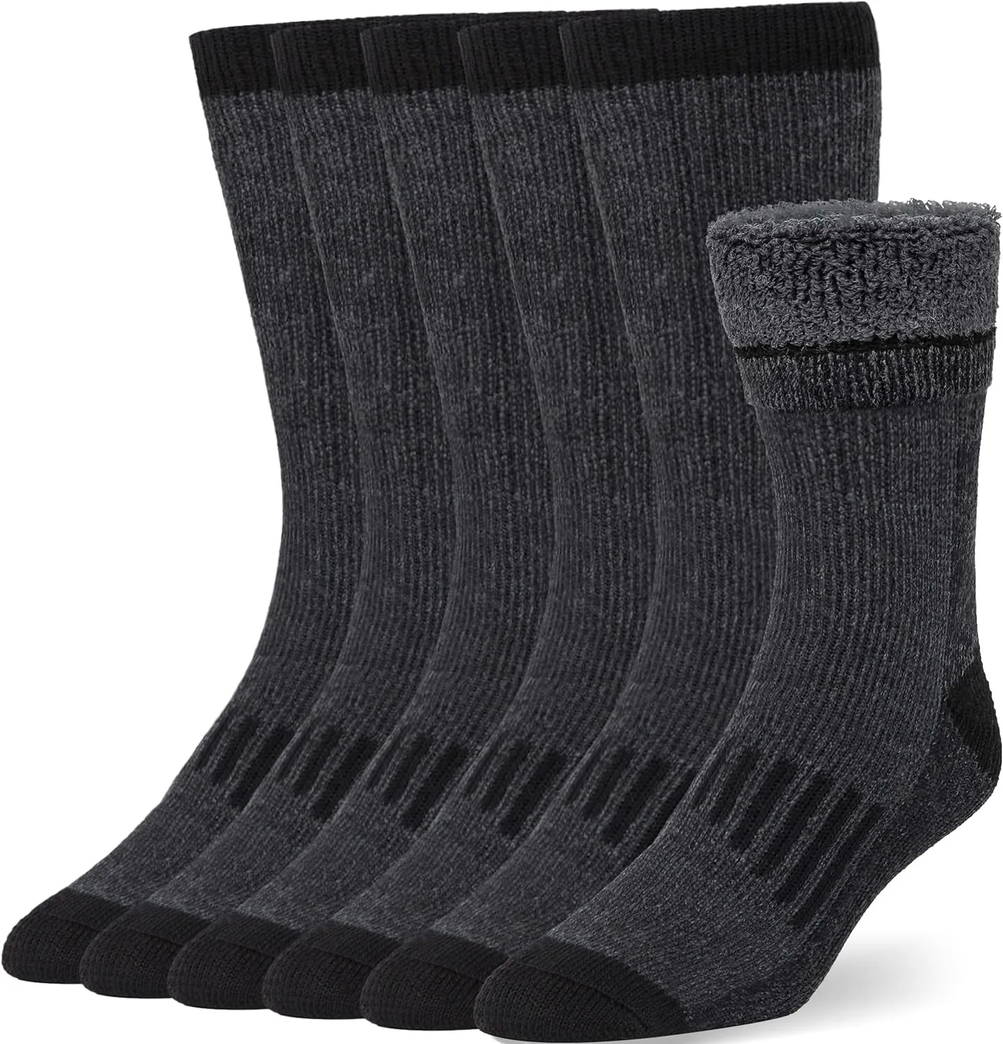 COZIA Merino Wool Socks for Men and Women Warm thermal Boot Hiking Socks 3 Pairs