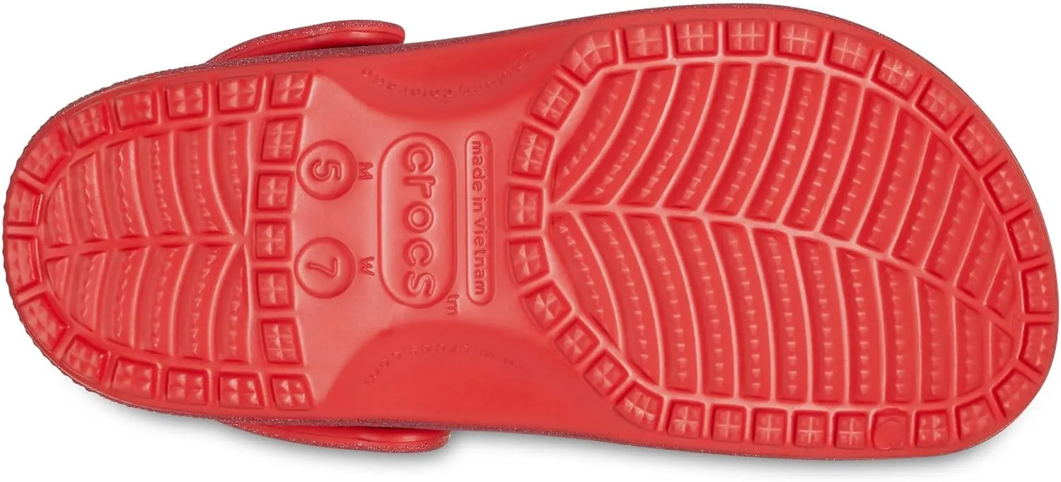 Crocs Unisex Adult Classic Glitter Clog