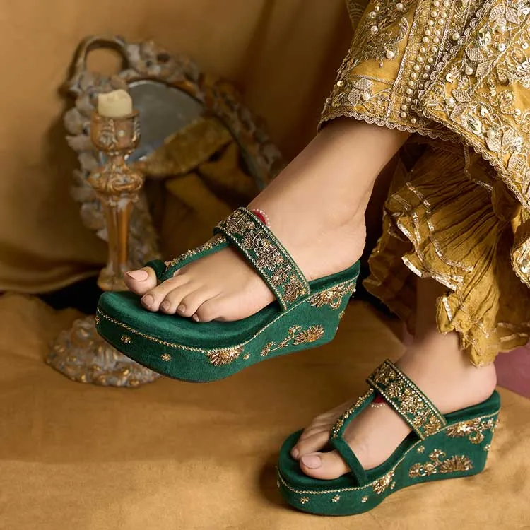 Dazzle By Sarah - Gajra Heel