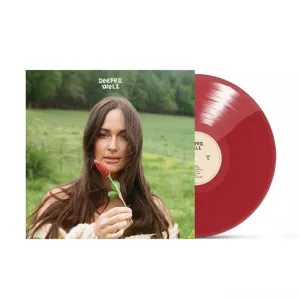Deeper Well Exclusive Crimson Clover Edition Half Opaque/Half Transparent Red Record