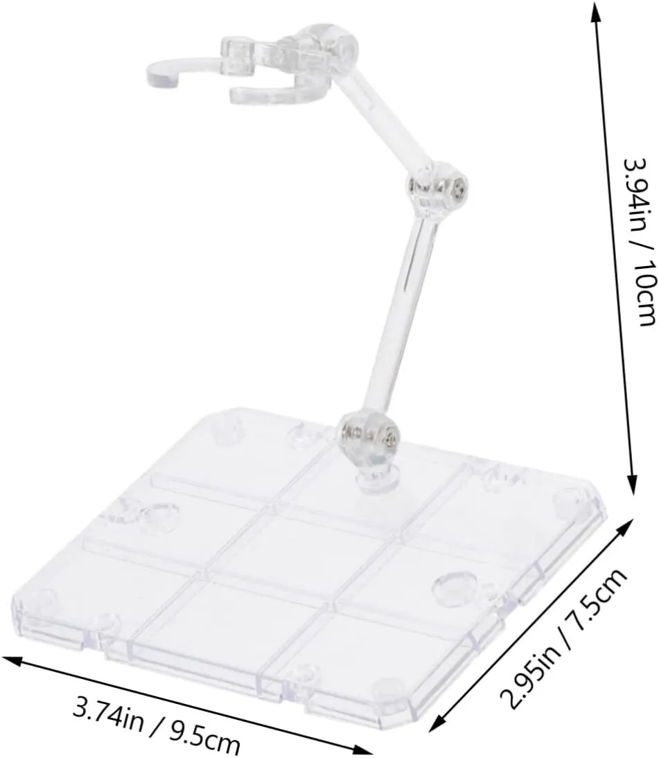 Doll Display Holder Stand DIY Assembly Action Figure Bracket Flame Effect Accessories for Accessories