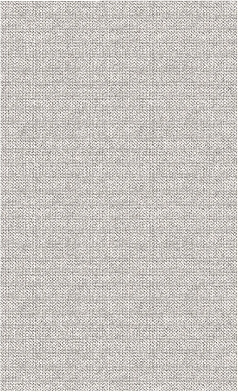 EARTHALL Woven Area Rug 3x5 Ft Washable Rugs for Entryway, Braided Rubber Backed Throw Rugs Door Mat Indoor Outdoor Entrance, Cotton Woven Rug for Kitchen Foyer Front Door Living Room,White/Light Gray
