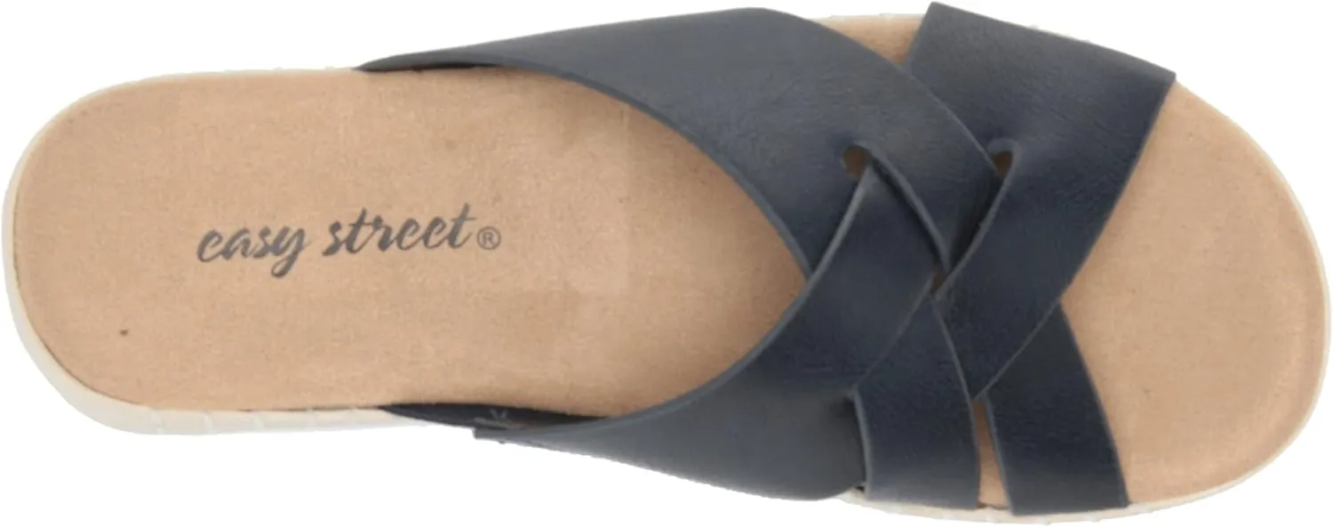 Easy Street Women's Brylee Flat Sandal Slide