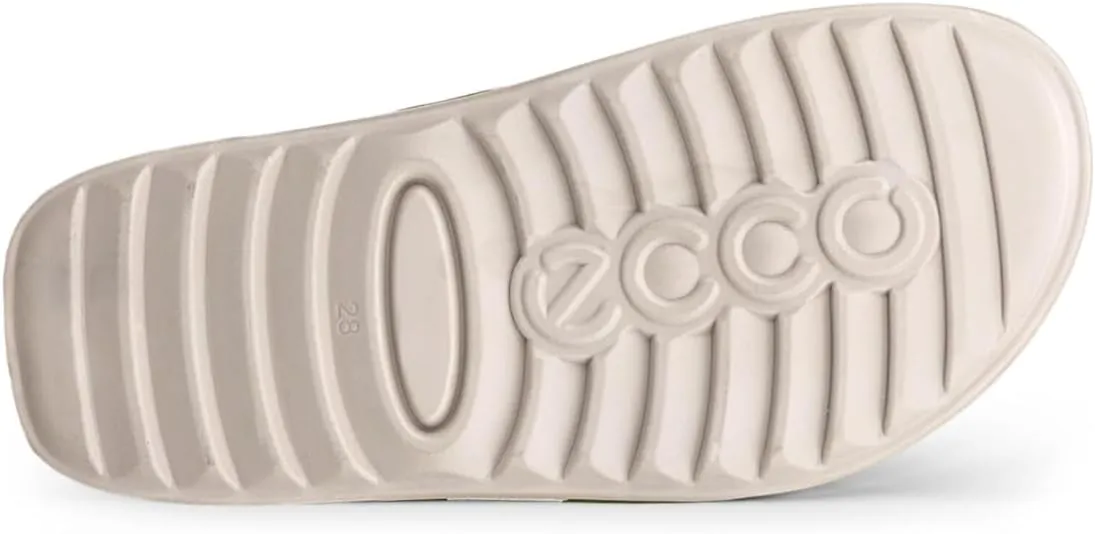 ECCO Unisex-Child Cozmo 3-Strap Adjustable Velcro Sandal