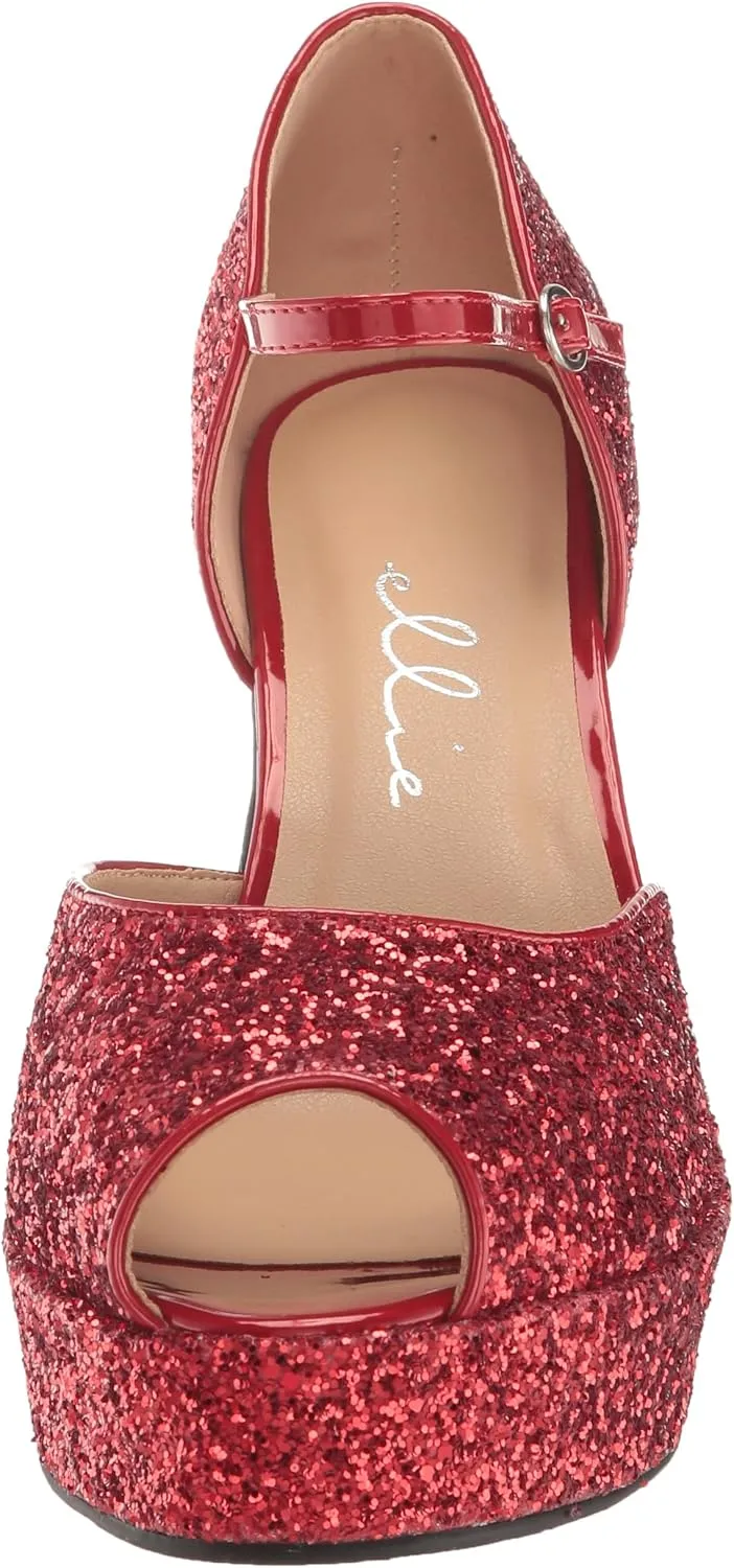 Ellie Shoes Women's Glitter Sandal