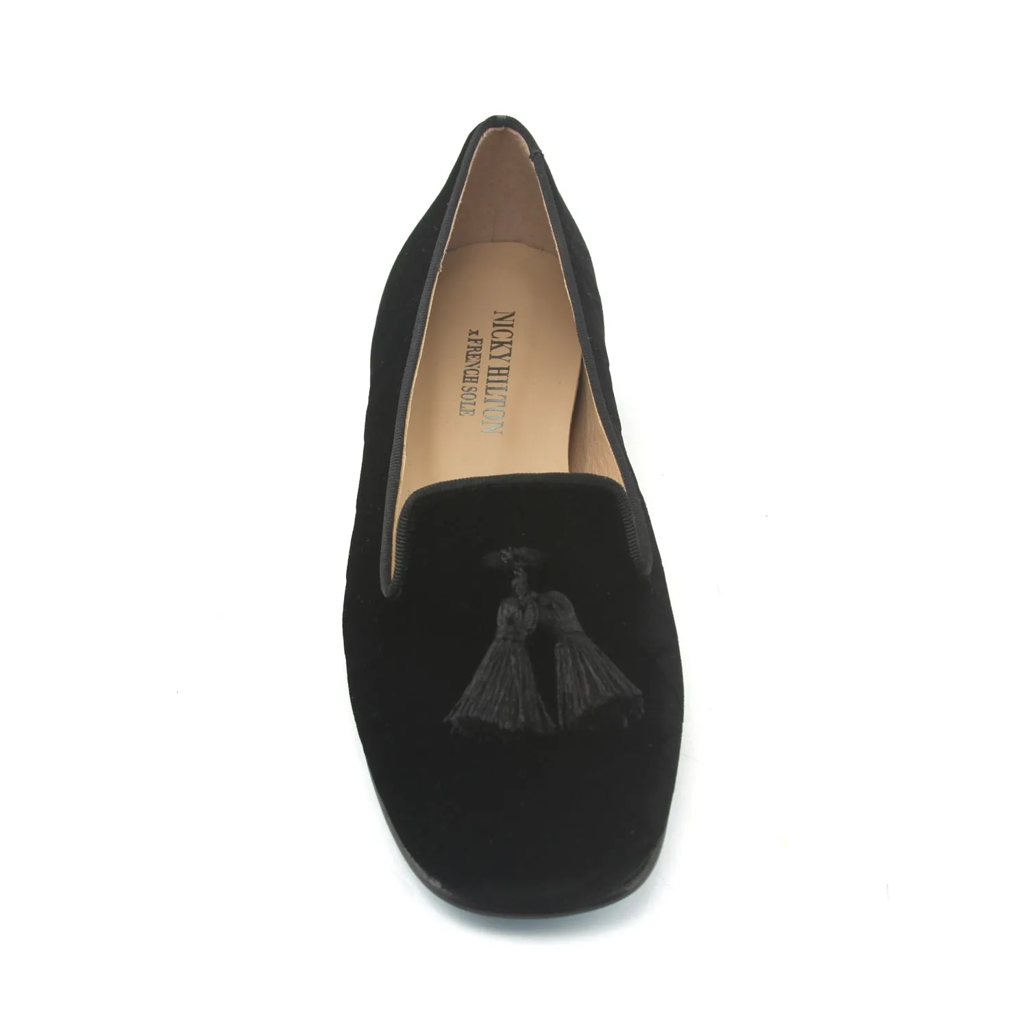 Eloise - Black Quilt Velvet