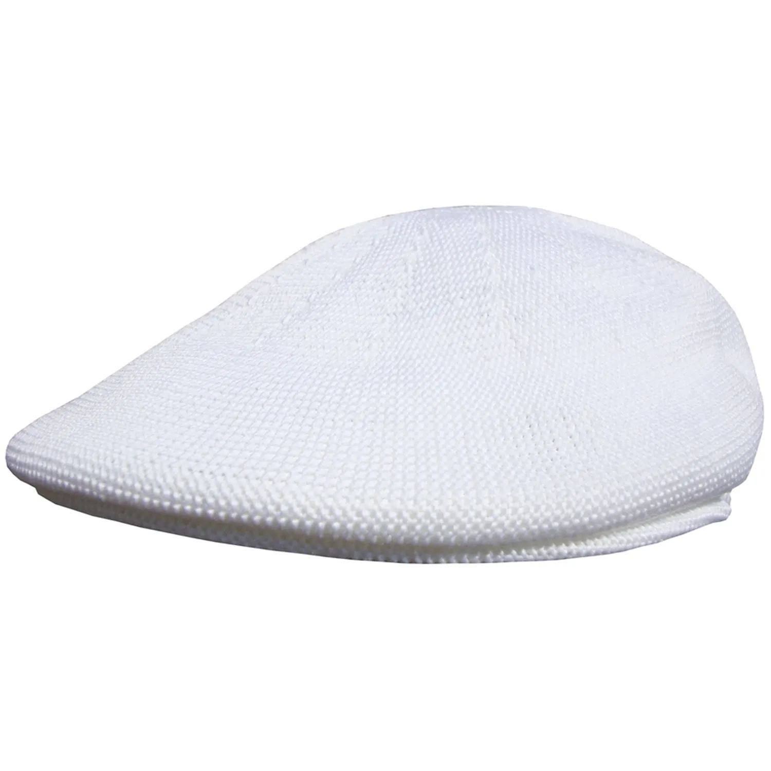 Flat Cap Sun Hat In White - 56cm, 57cm, 58cm