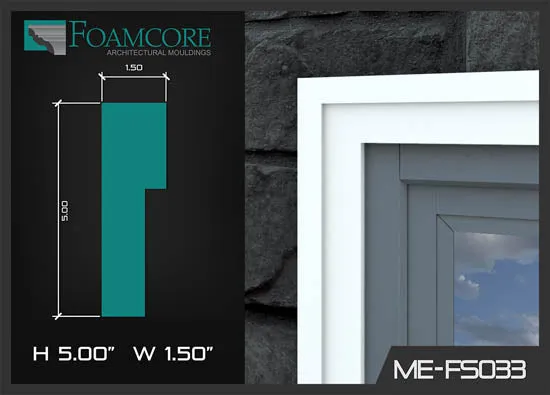 Flat Stock Window Trim | FS033