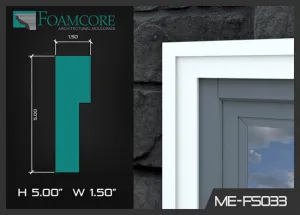 Flat Stock Window Trim | FS033