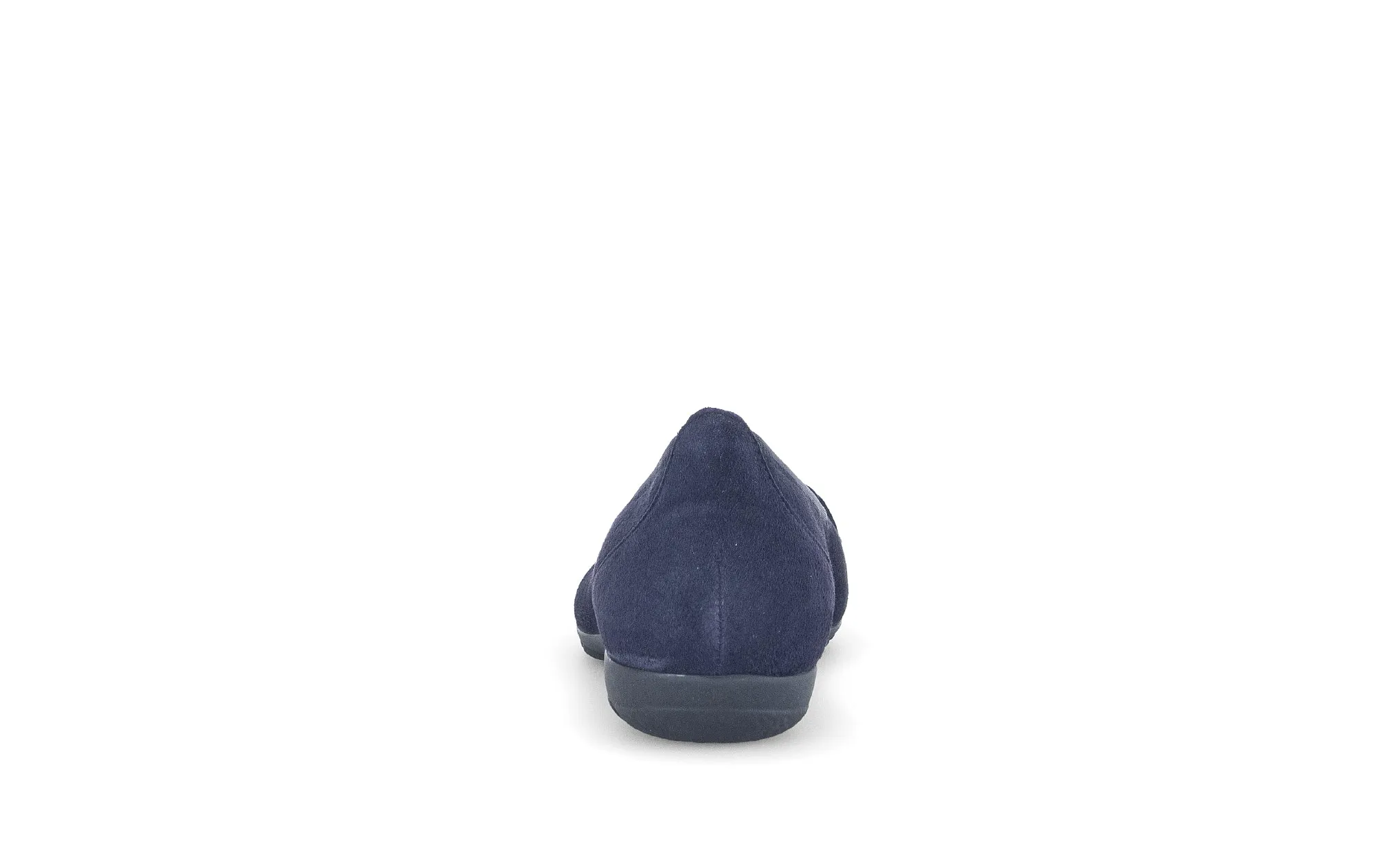 GABOR - 64.166.16 FLAT POMP - NAVY SUEDE