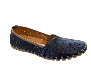 Gelato Tentie Perforated Slip On Loafer
