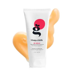 GINGER MILK - Hair Strengthening Protein | Nourishes, replenishes and protects the hair fiber | Ginger extract, biotin and vitamin E | Be Bold (9 fl oz.)